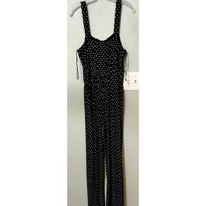 Kaileigh Black & White Polka Dot Jumpsuit -‎ XS - LIKE NEW